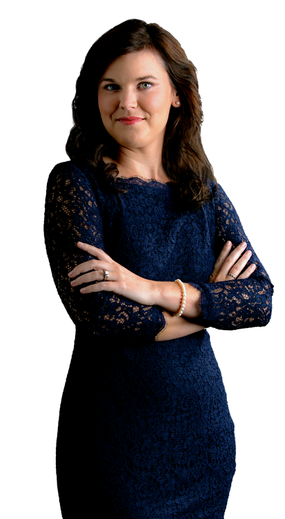 Beth Crotty standing.